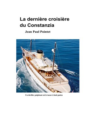 cover image of La dernière croisière du Constanzia